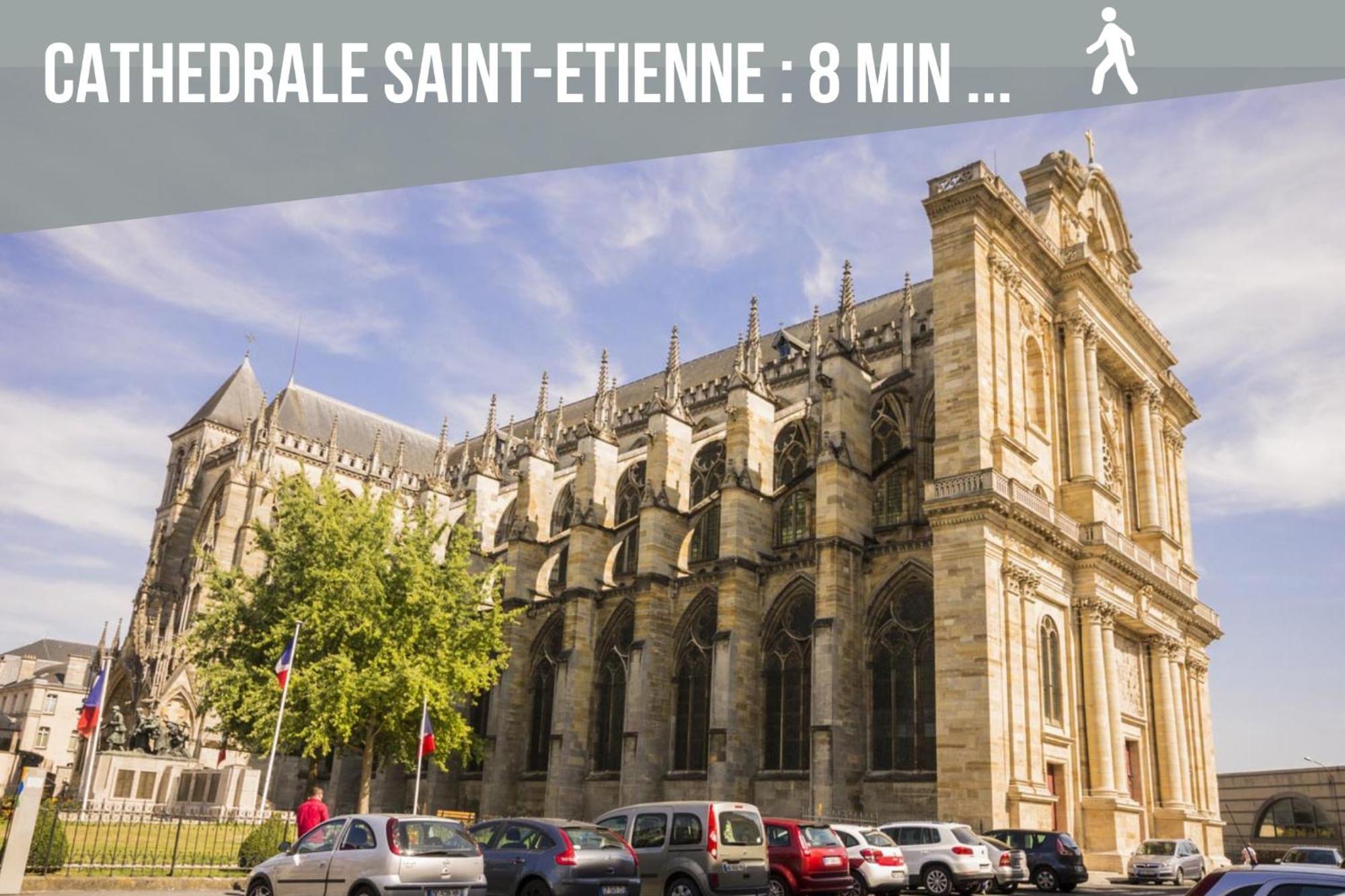 L'Hyper Centre - Netflix & Wifi - Literie Haut De Gamme - Check-In 24H24 - Goodmarning Châlons-en-Champagne Exteriör bild